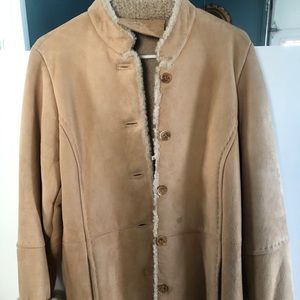 Small suede and sheerling